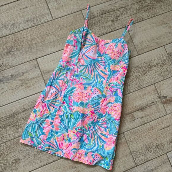 Lilly Pulitzer Dresses & Skirts - Lilly Pulitzer Shelli Tie Back Dress Size 6 EUC